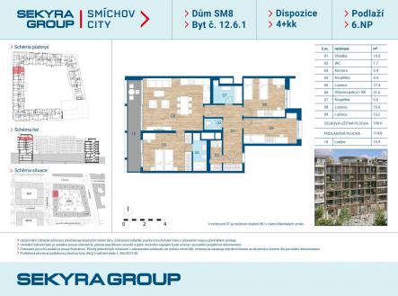 Prodej bytu, 4+kk, 106 m²