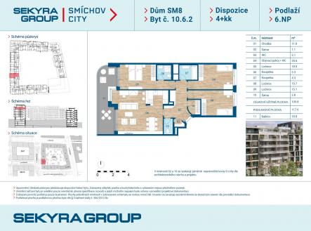 Prodej bytu, 4+kk, 109 m²