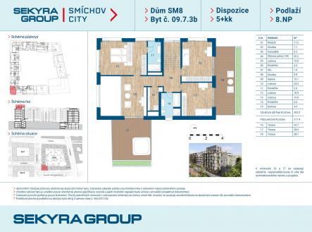 Prodej bytu, 5+kk, 203 m²