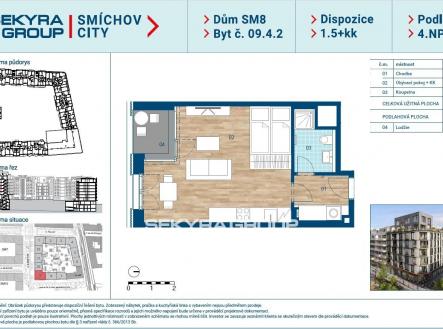 Prodej bytu, 1+kk, 38 m²