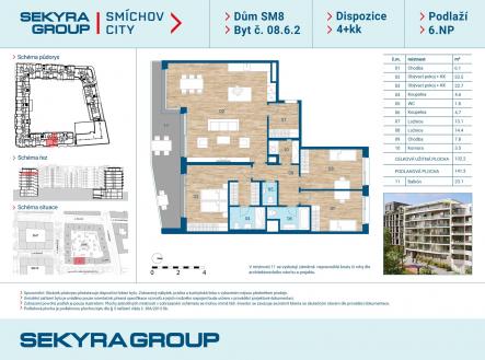 Prodej bytu, 4+kk, 132 m²