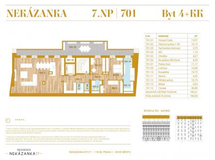 Prodej bytu, 4+kk, 160 m²