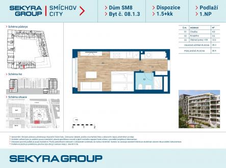 Prodej bytu, 1+kk, 28 m²