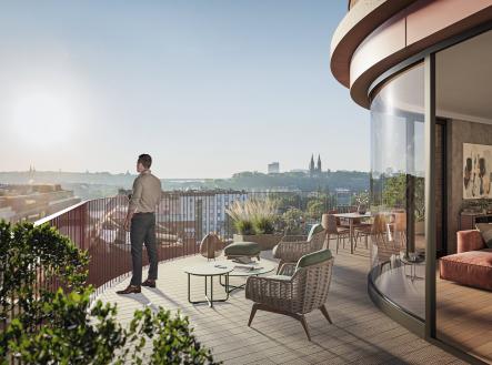 Prodej bytu, 3+kk, 77 m²