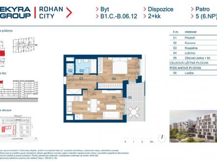 Prodej bytu, 2+kk, 51 m²