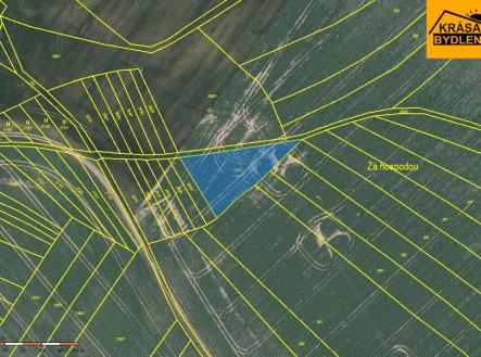 Prodej - pozemek, zemědělská půda, 2 548 m²