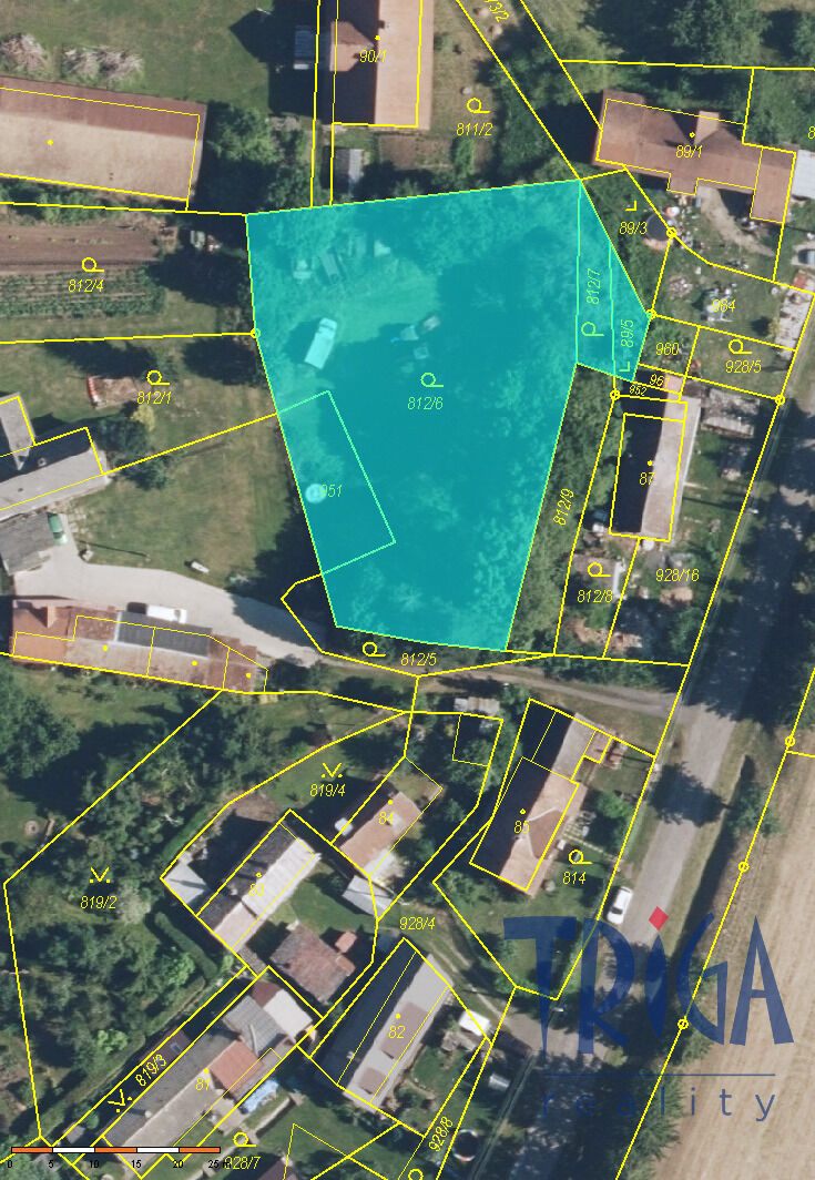 Jičín - Pozemek s možností výstavby v obci Hubálov u Jičína