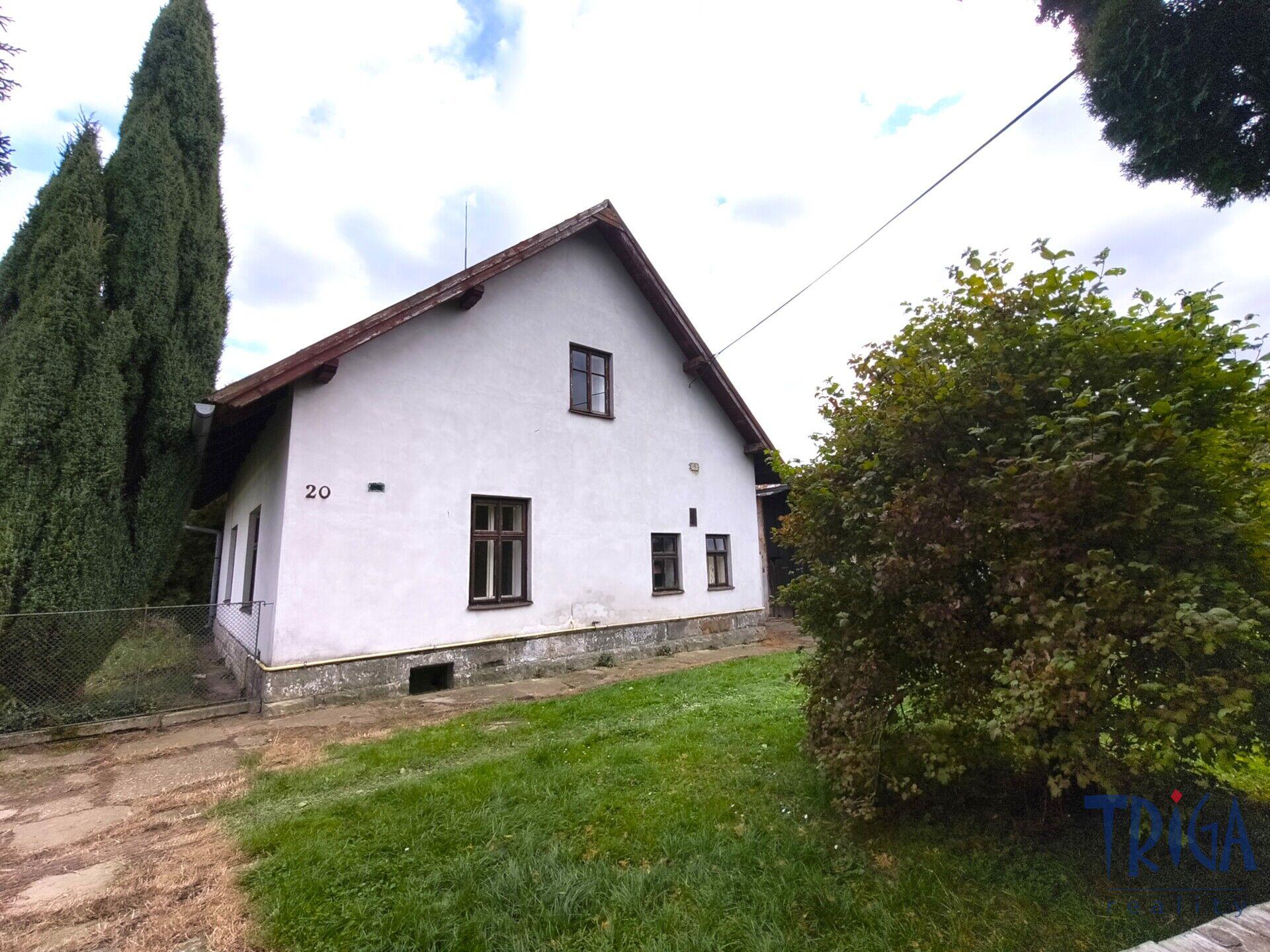 Chvalkovice - Střeziměřice: Rodinný dům 3+1 s pozemkem 2 066 m2