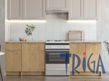 Pronájem bytu, 2+1, 47 m²