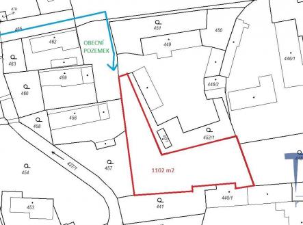 Prodej pozemku pro bydlení, 1 102 m²