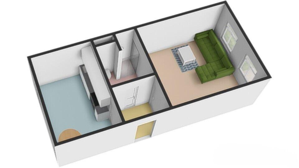 Prodej bytu 1+1 33,5 m2, ulice Foersterova Karlovy Vary