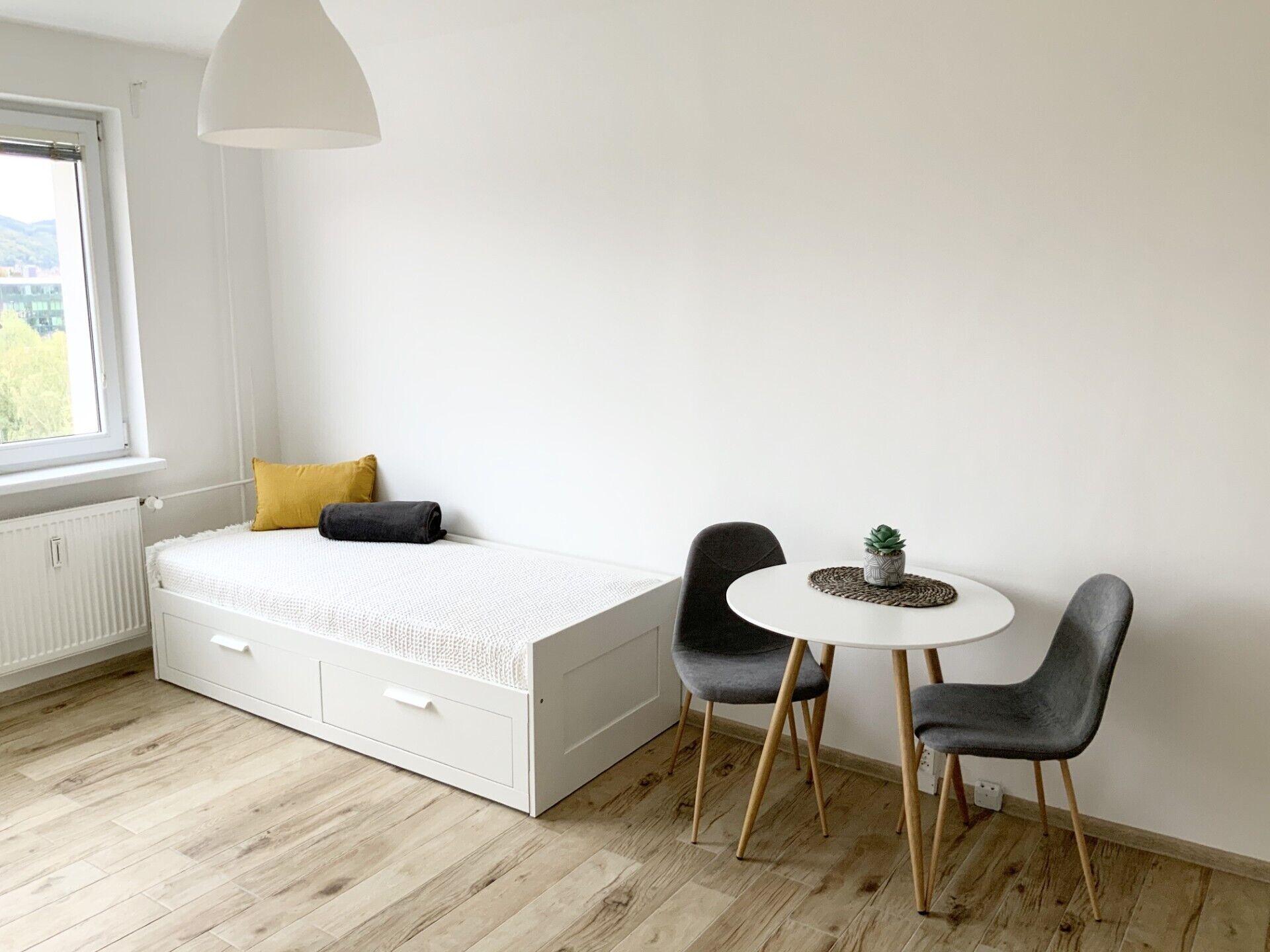 Pronájem bytu 1+kk, 23 m2, Mládežnická, Karlovy Vary