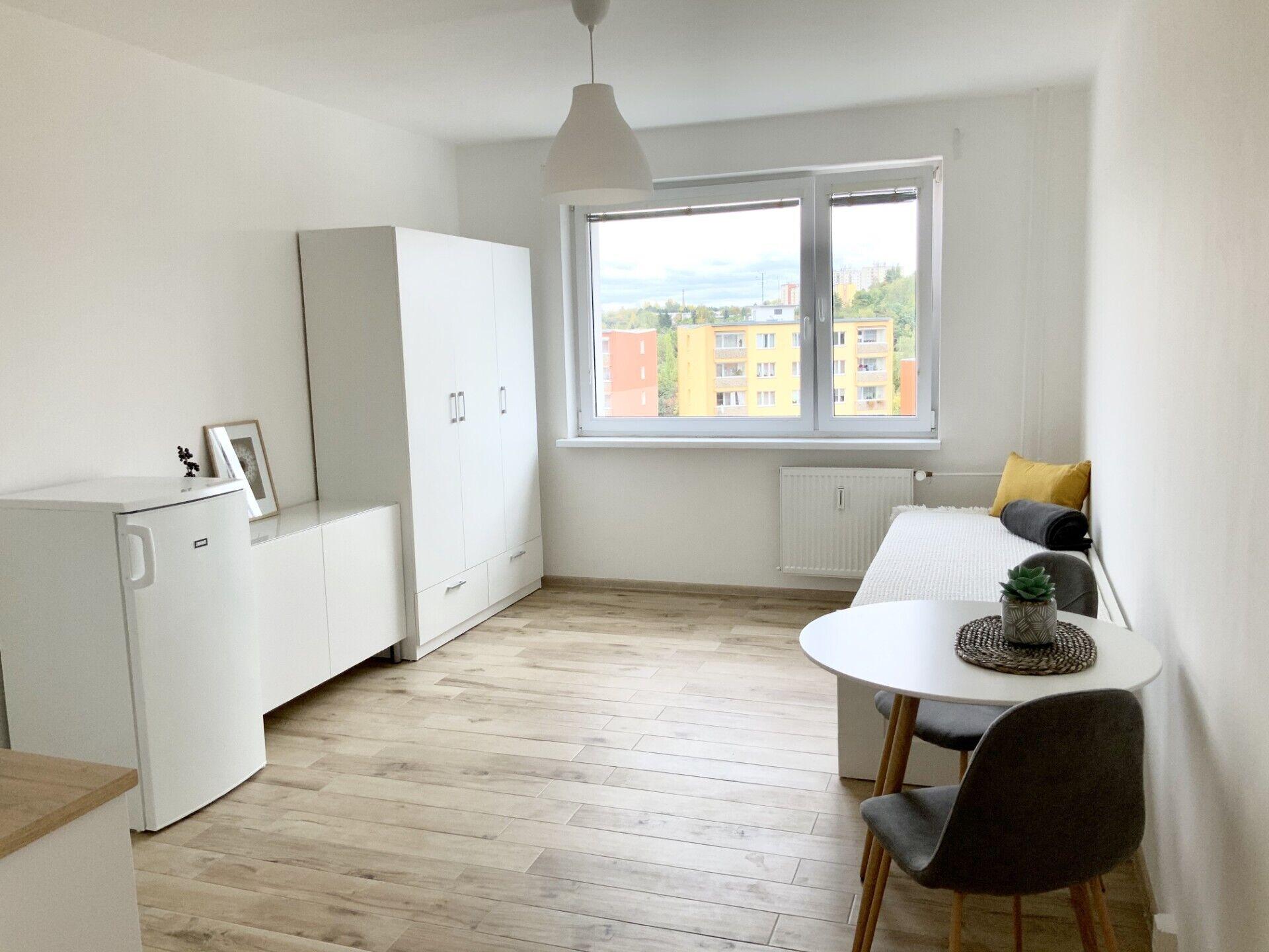 Pronájem bytu 1+kk, 23 m2, Mládežnická, Karlovy Vary