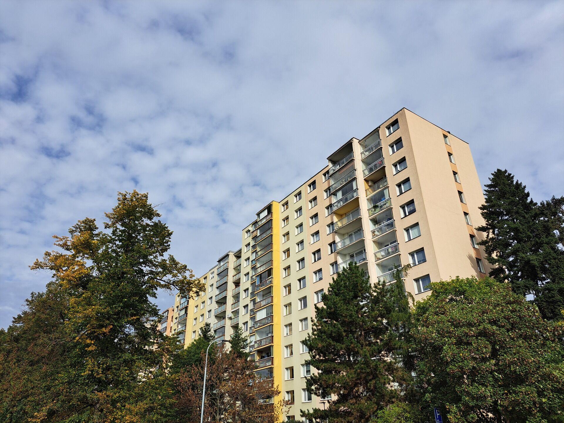 Pronájem bytu 1+kk, 35,14 m2, lodžie 6 m2, komora, Písnická, Praha 4 - Kamýk