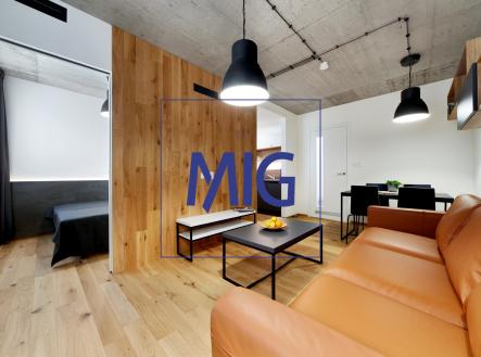 Pronájem bytu, 2+kk, 35 m²