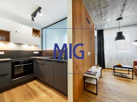 Pronájem bytu, 2+kk, 32 m²