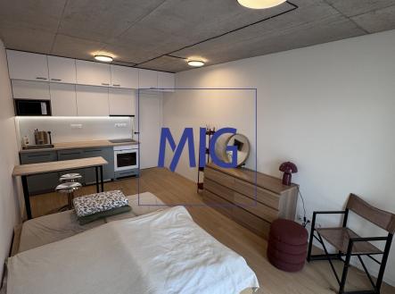 Pronájem bytu, 1+kk, 31 m²