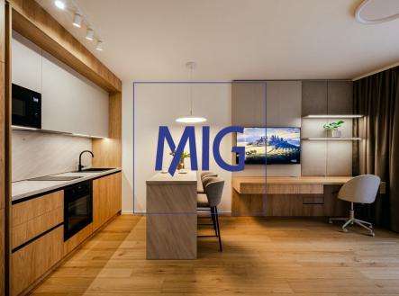 Pronájem bytu, 1+kk, 45 m²