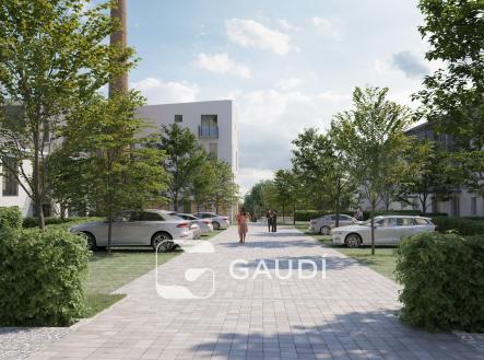 Pohled severní hlavní nádvoří