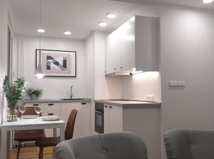 Pronájem bytu, 1+kk, 37 m²