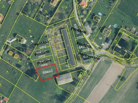 Prodej pozemku pro bydlení, 884 m² obrázek