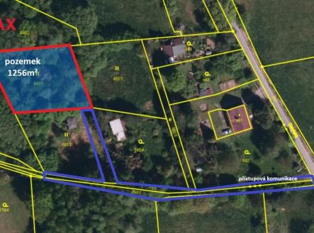 Prodej pozemku, zahrada, 1 256 m²
