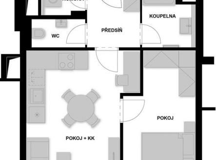 Prodej bytu, 2+kk, 78 m²