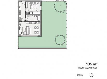 Prodej bytu, 2+kk, 56 m²