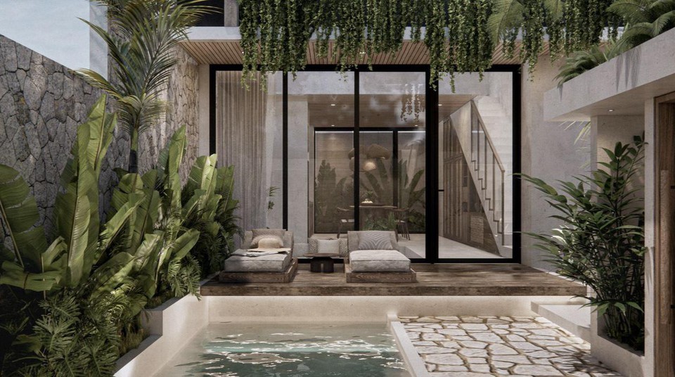 Moderní vila Balangan na Bali, 135 m2