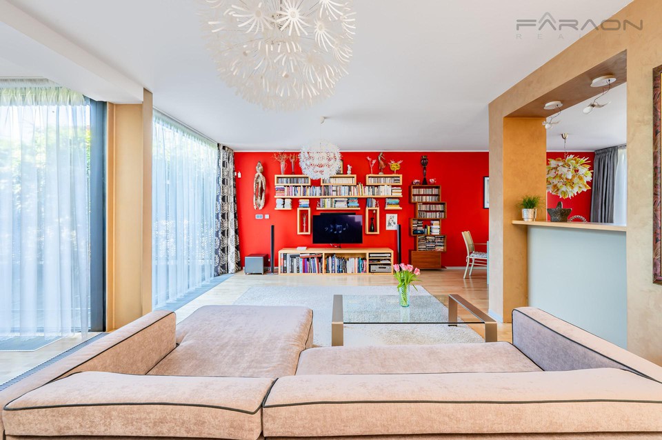 Vila 4+kk, garáž, terasy, v prestižním rezidenčním projektu Na Krutci, Praha 6 - Vokovice