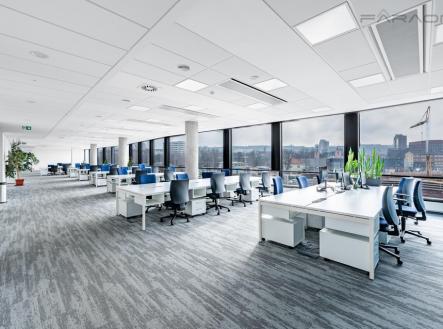 Pronájem kanceláře, 800 m²
