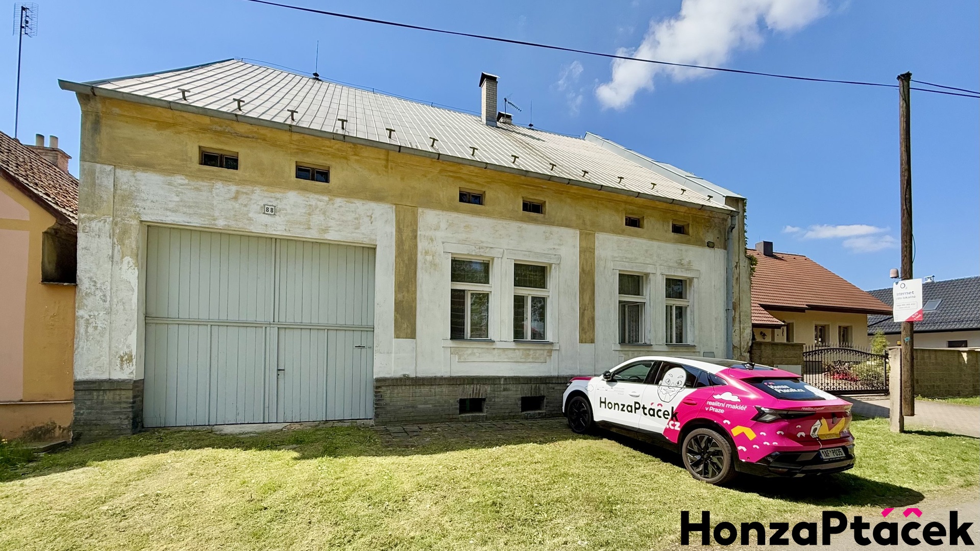 Prodej rodinného domu Čistá u Rakovníka, Honza Ptáček - realitní makléř v Praze, realitní 