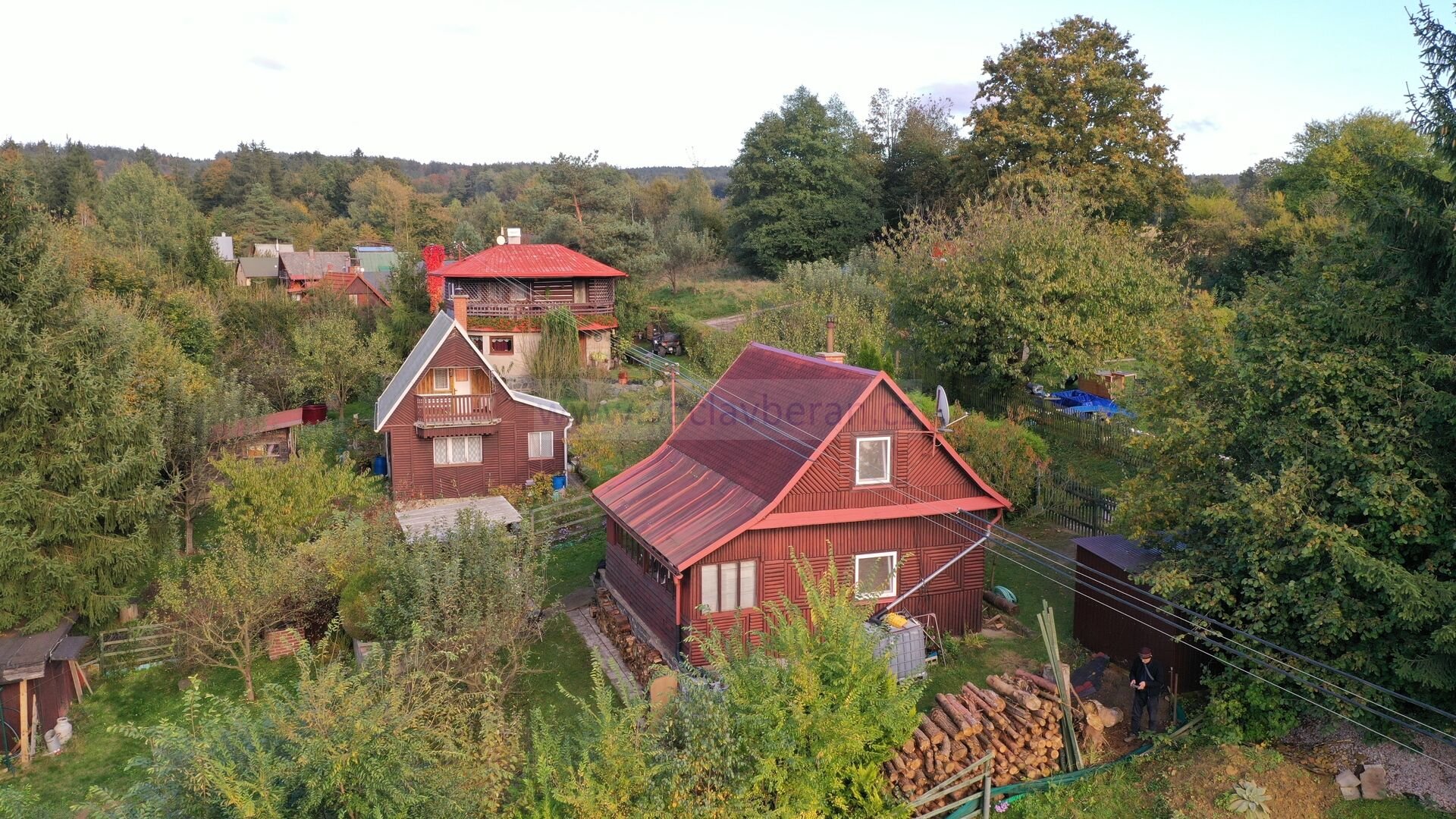 Chata, 2+1, 56m2, zahrada 432m2, Rybník u České Třebové č, ev. 1398