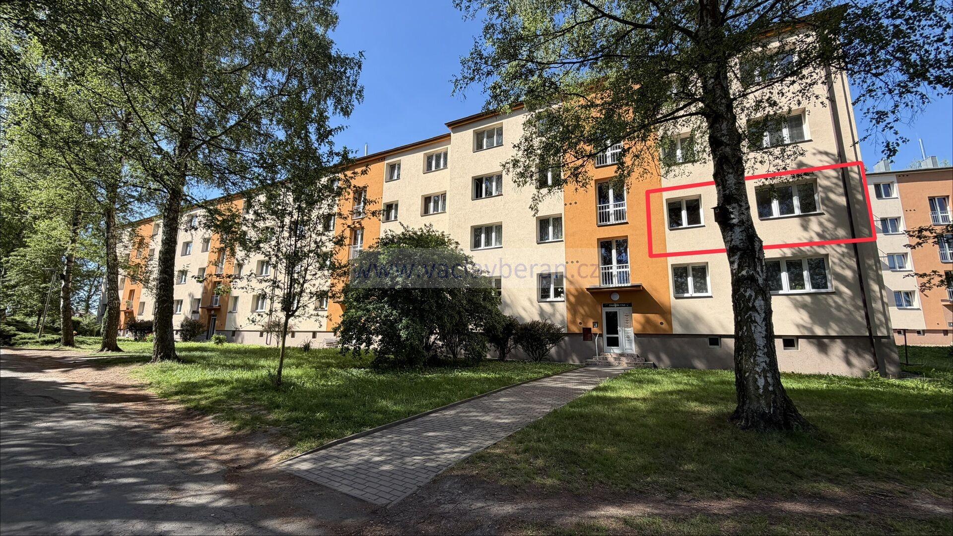 Pronájem 2+1, 55m2, Česká Třebová – Tykačova 1764