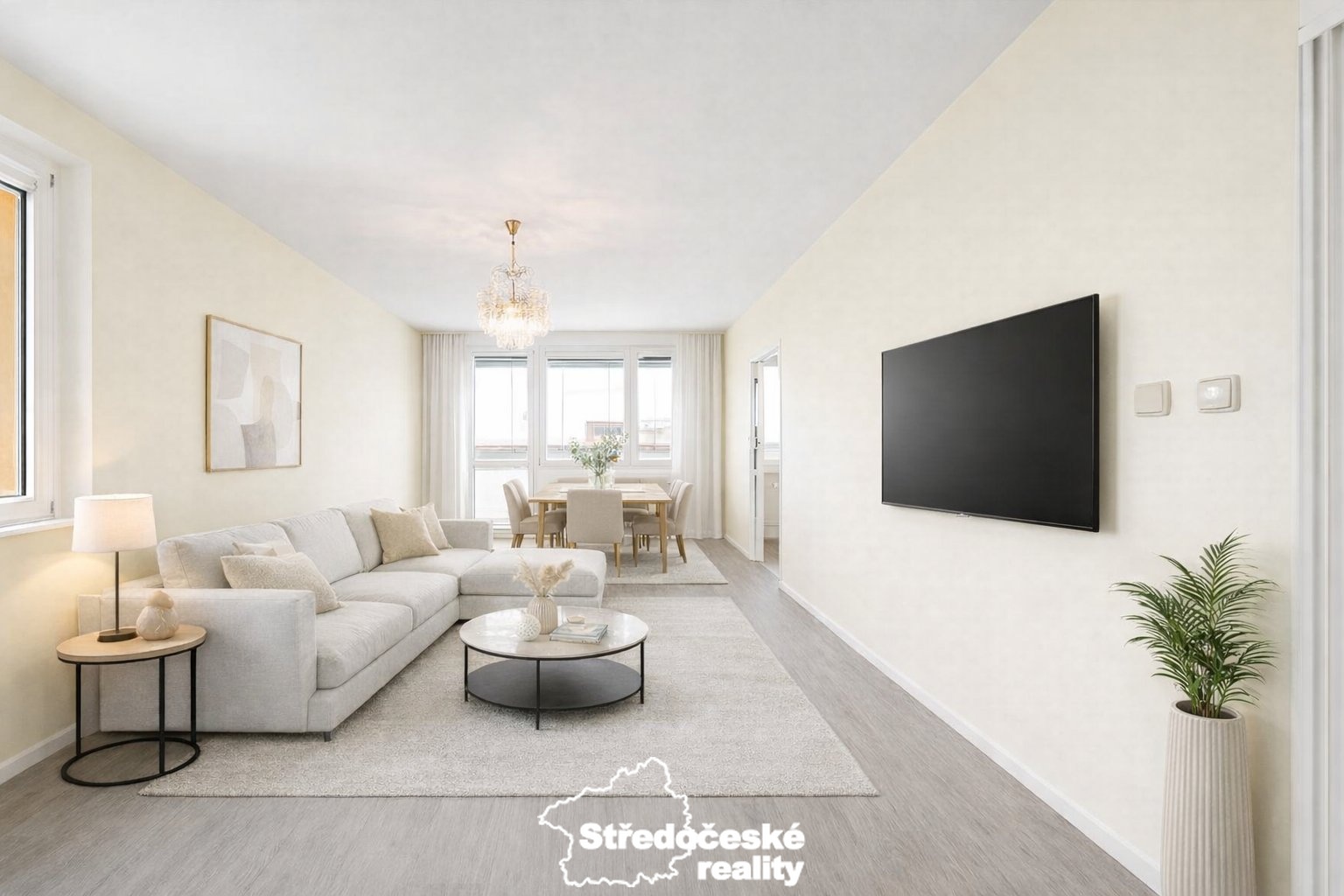 obývací pokoj vizualizace