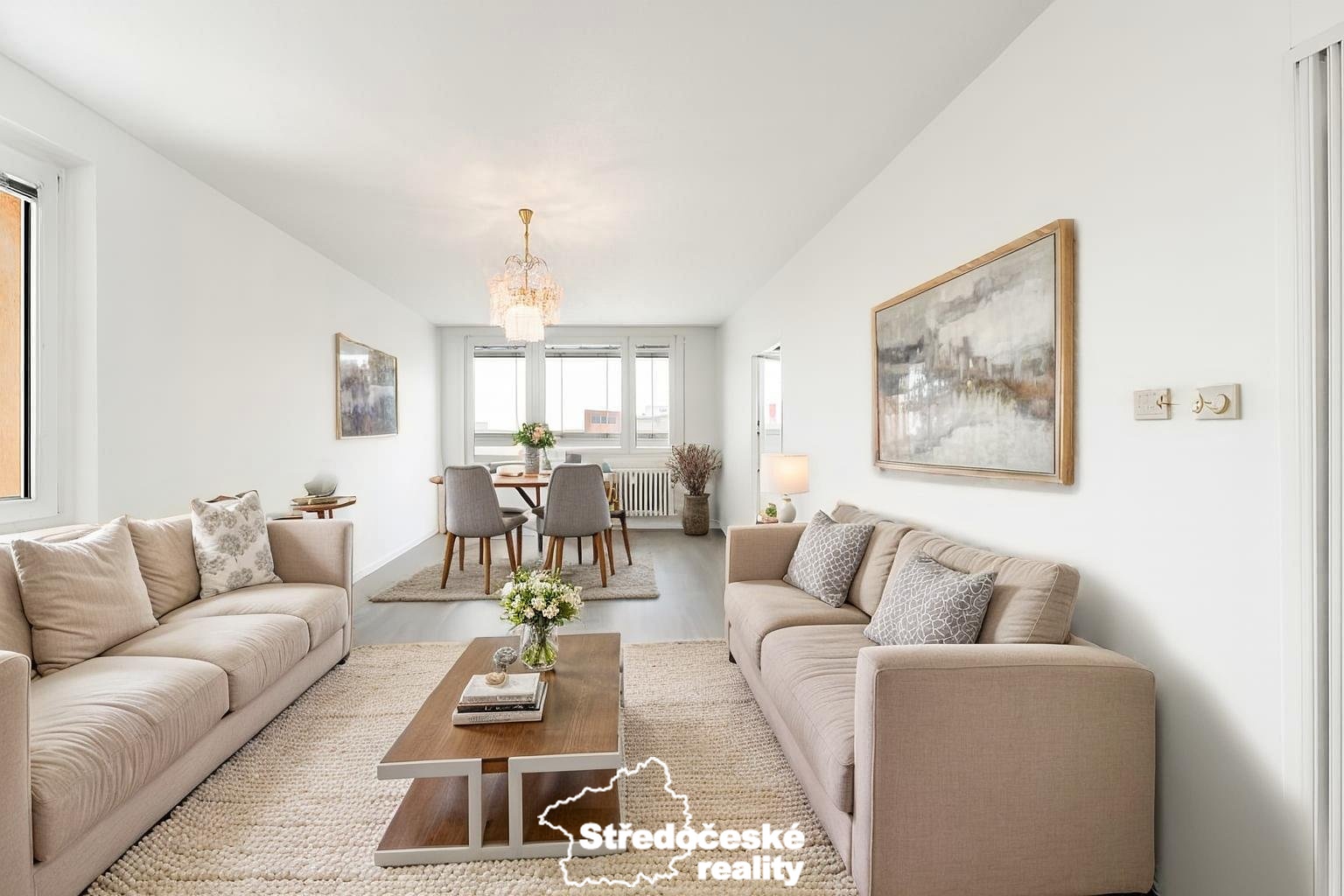 obývací pokoj vizualizace