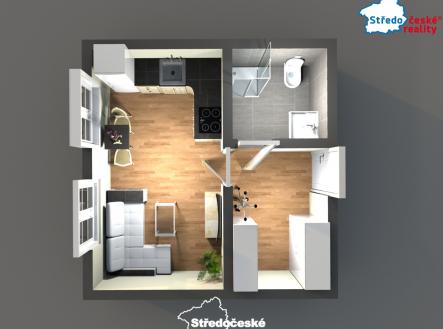 Prodej bytu, 1+kk, 22 m²