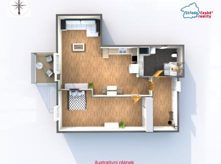 Prodej bytu, 2+kk, 50 m²