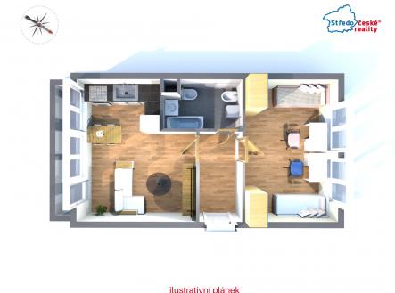 Prodej bytu, 3+kk, 64 m²