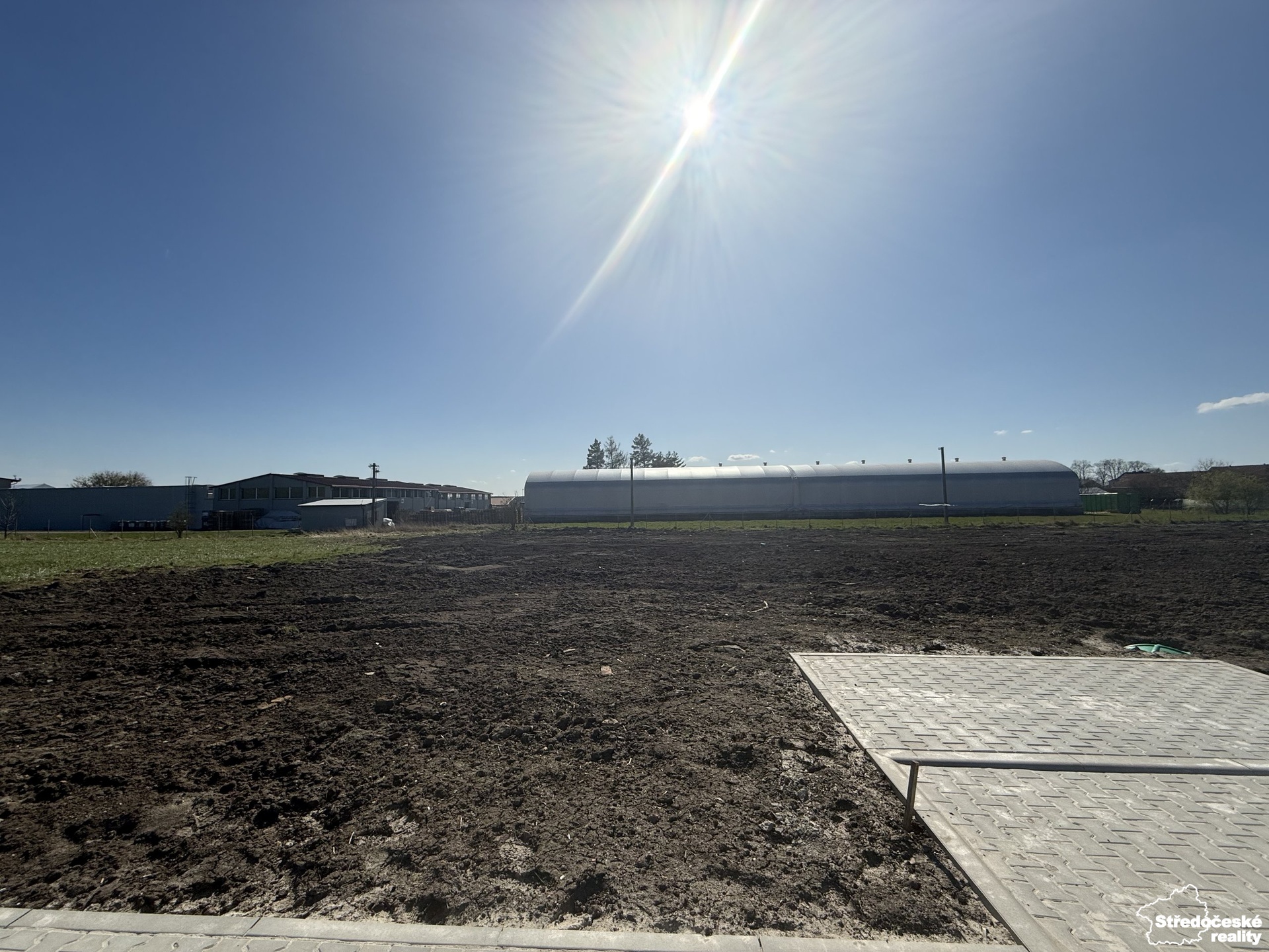 pohled na pozemek č. 10 - aktuální stav