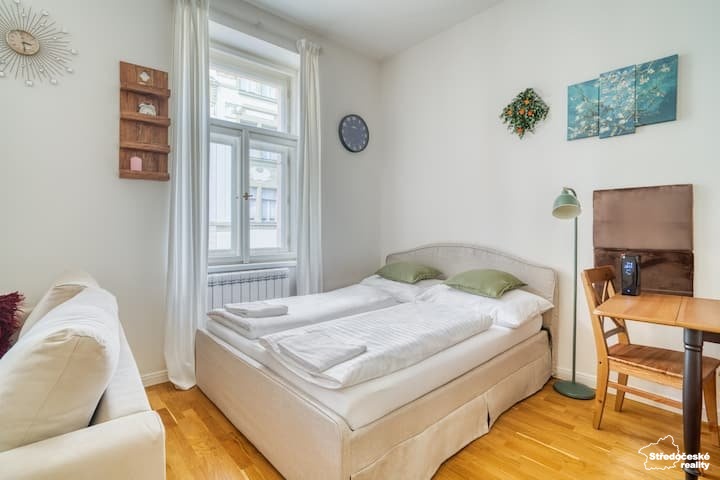 Prodej bytu 1+kk, 51 m², 3.N.P., OV, Praha - Karlín, Vítkova ul. v projektu Carolina Corner