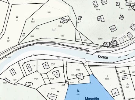 Prodej pozemku, les, 2 074 m²