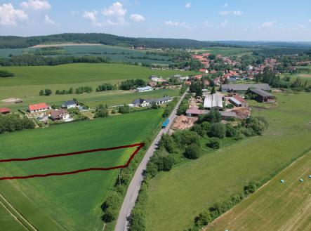 Prodej - pozemek, zemědělská půda, 1 145 m²