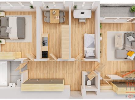 Prodej bytu, 3+1, 80 m²