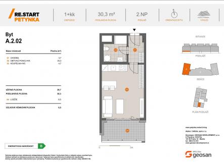 Prodej bytu, 1+kk, 30 m²