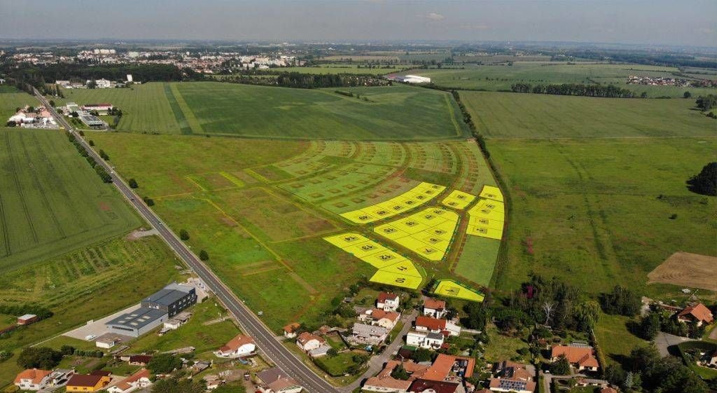 Stavební pozemek 934 m2 v Choťánkách  u Poděbrad