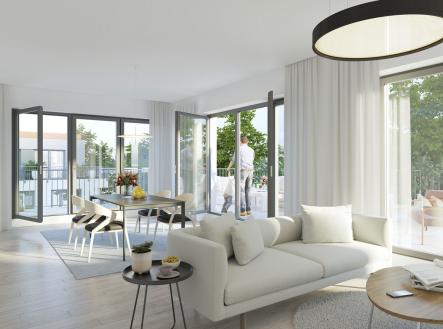 Prodej bytu, 3+kk, 76 m²