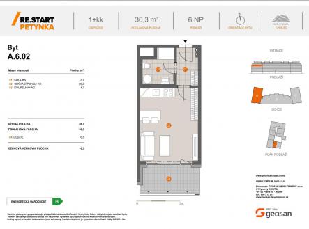 Prodej bytu, 1+kk, 30 m²