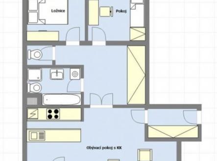 Pronájem bytu, 3+kk, 113 m²