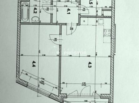 Pronájem bytu, 2+kk, 60 m²